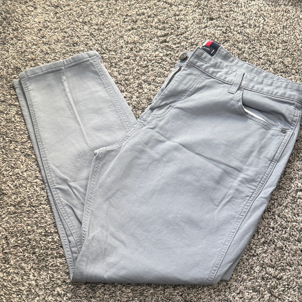 Tommy Hilfiger Light Gray Chinos